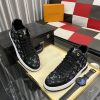 Louis Vuitton Calfskin Monogram Stellar Sneaker Boots