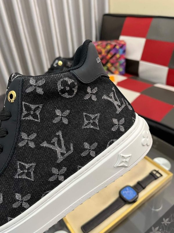 Louis Vuitton high-top sneakers