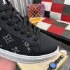 Louis Vuitton high-top sneakers