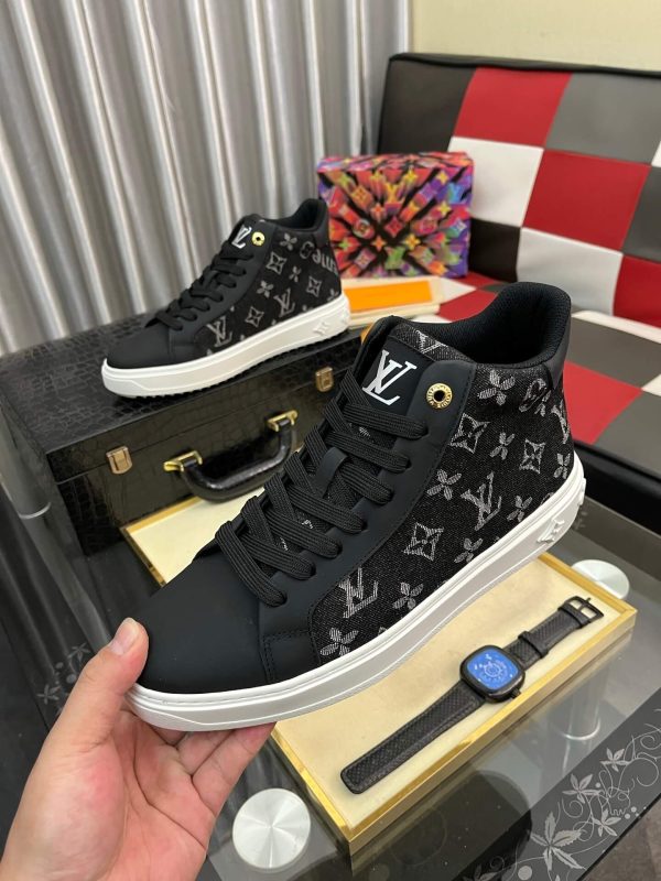 Louis Vuitton high-top sneakers