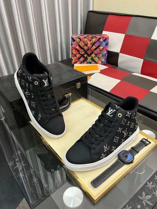 Louis Vuitton high-top sneakers