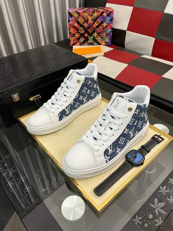 Louis Vuitton high-top sneakers