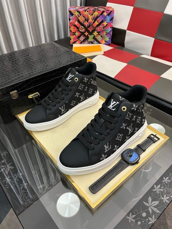 Louis Vuitton high-top sneakers