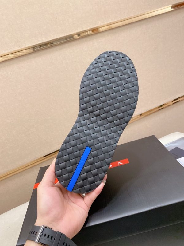 Prada- Patent -Leather -Lasercut- Accents -Chelsea- Boot (2) Prada Patent Leather Lasercut Accents Chelsea Boot