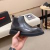 Prada- Patent -Leather -Lasercut- Accents -Chelsea- Boot (7) Prada Patent Leather Lasercut Accents Chelsea Boot