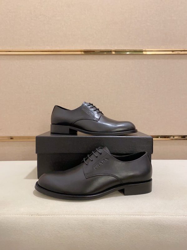 black -men's -formal -derby -shoes. (5) Black men's formal derby shoes.