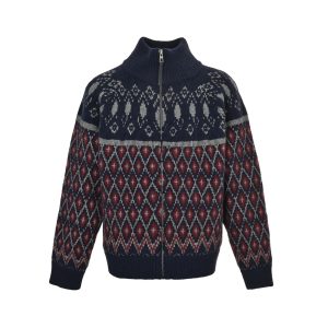 Burberry EKD Cotton Jersey Hoodie- Blue