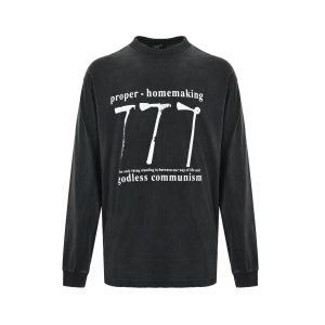 Enfants Riches Déprimés black long-sleeve T-shirt is Replica
