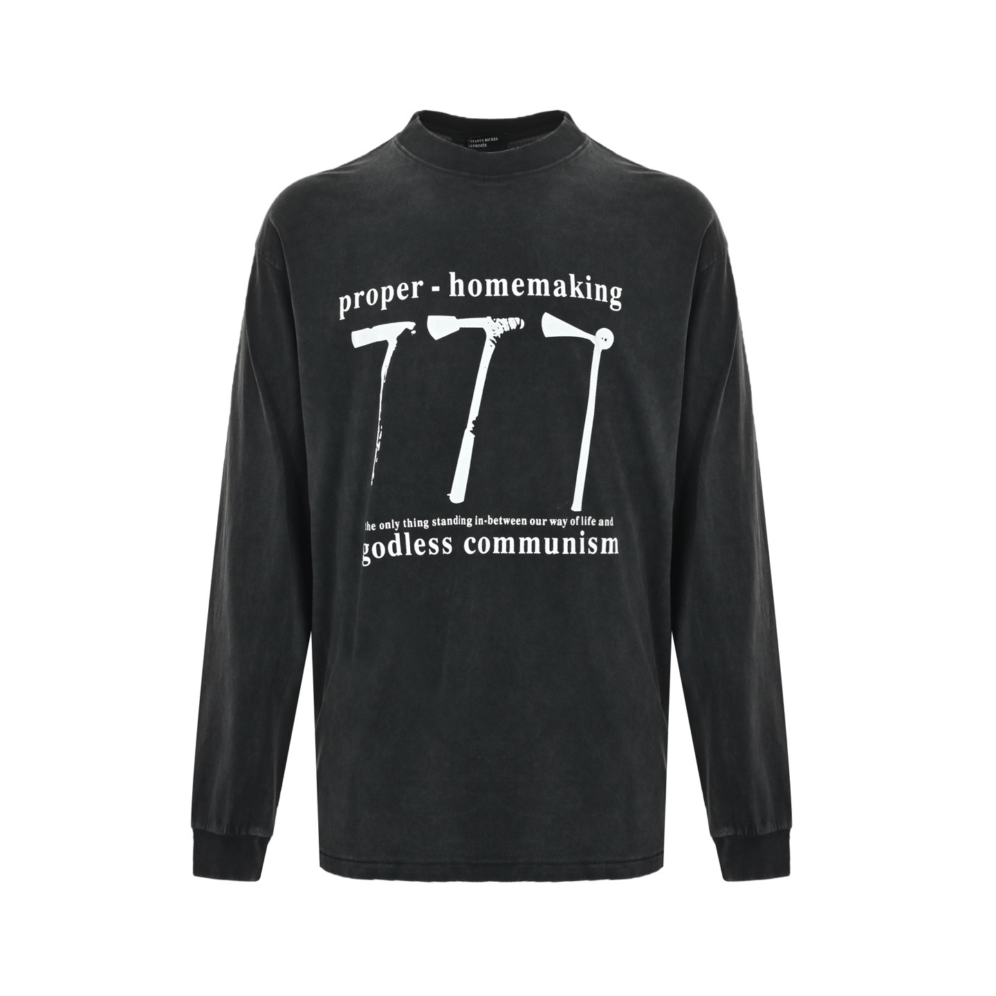 Enfants Riches Déprimés black long-sleeve T-shirt is Replica
