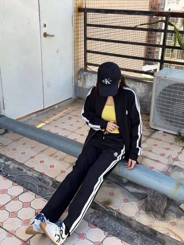 Moncler Genius x Palm Angels Track Pants- Black