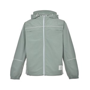Burberry EKD Cotton Jersey Hoodie- Blue