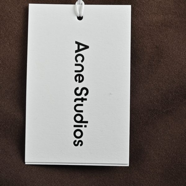 Acne Studios Prowser U Gym Organic Cotton Sweatpants- Dark Brown