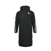 Adidas 3-Stripes Long Down Jacket- Black (10) Adidas 3-Stripes Long Down Jacket- Black