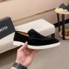 BOSS Sienne suede loafers