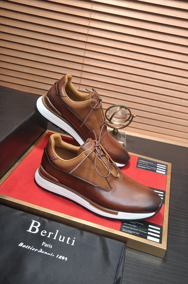 Berluti Fast Track leather sneaker