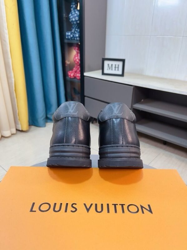 Black Louis Vuitton sneaker