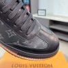 Black Louis Vuitton sneaker