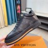 Black Louis Vuitton sneaker