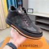 Black Louis Vuitton sneaker