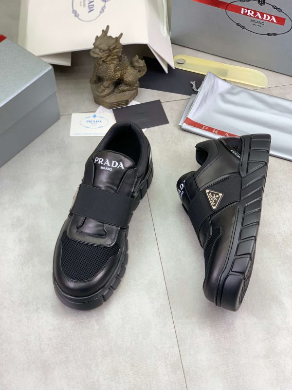 Black Prada Padded Nappa Leather low-top sneakers (4) Black Prada Padded Nappa Leather low-top sneakers