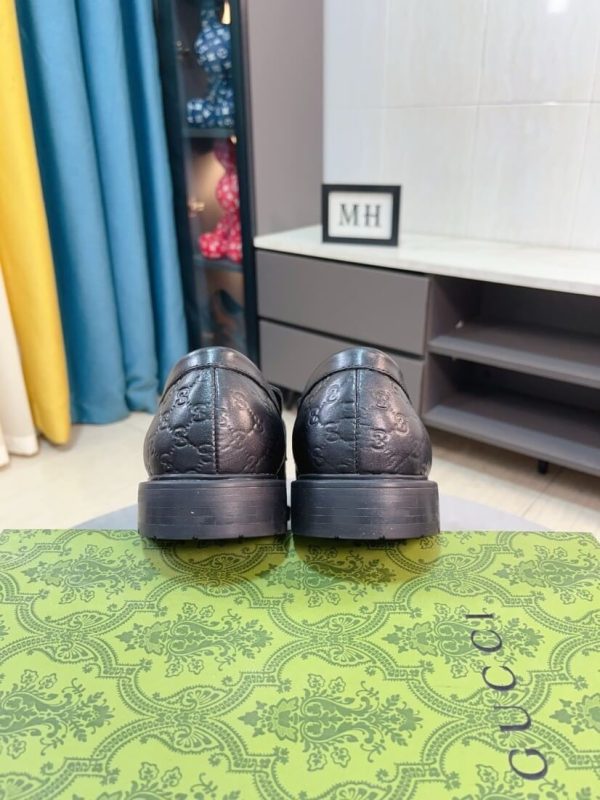Black leather Gucci loafer (2) Black leather Gucci loafer