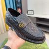 Black leather Gucci loafer (8) Black leather Gucci loafer