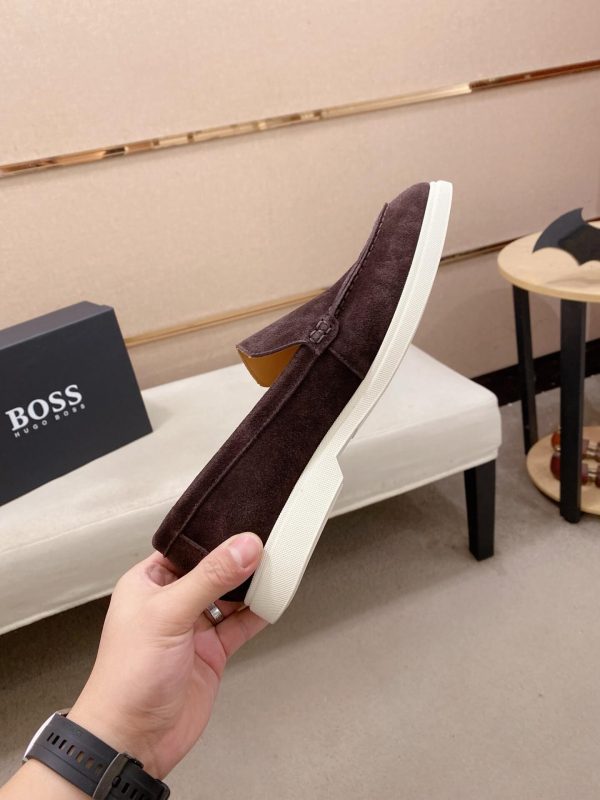 Boss Men's brown suede loafers (6) Boss Men's brown suede loafers