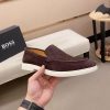 Boss Men's brown suede loafers (7) Boss Men's brown suede loafers