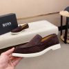 Boss Men's brown suede loafers (8) Boss Men's brown suede loafers