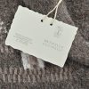 Brunello Cucinelli 'Geometric Jacquard' Cardigan- Grey