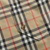 Burberry Check Harrington Collar Zip-Up Jacket- Beige (4) Burberry Check Harrington Collar Zip-Up Jacket- Beige
