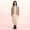 Burberry Check Harrington Collar Zip-Up Jacket- Beige (5) Burberry Check Harrington Collar Zip-Up Jacket- Beige