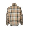 Burberry Check Harrington Collar Zip-Up Jacket- Beige (9) Burberry Check Harrington Collar Zip-Up Jacket- Beige