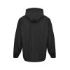 Burberry Checker-tape Nylon Zipped Hooded Jacket- Black