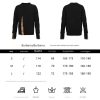 Burberry Nolen Cotton Crew Neck Sweatshirt- Black (12) Burberry Nolen Cotton Crew Neck Sweatshirt- Black