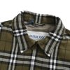 Burberry Plaid Check Cashmere Jacket- Green (6) Burberry Plaid Check Cashmere Jacket- Green