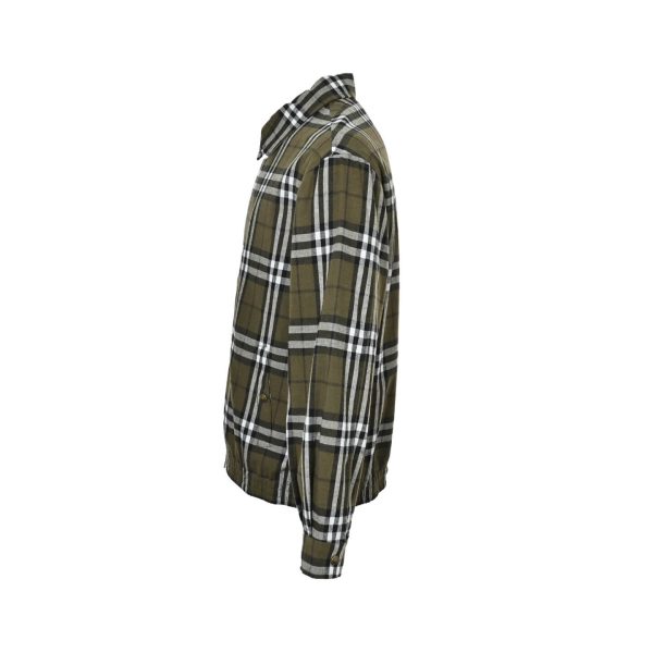 Burberry Plaid Check Cashmere Jacket- Green (8) Burberry Plaid Check Cashmere Jacket- Green