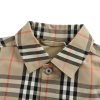 Burberry Plaid Overshirt Jacket- Beige