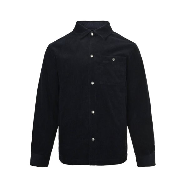 Burberry War Horse Corduroy Shirt Jacket- Black (10) Burberry War Horse Corduroy Shirt Jacket- Black