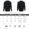 Chrome Hearts Sanskrit Letter Sleeves Crewneck Sweatshirt- Black