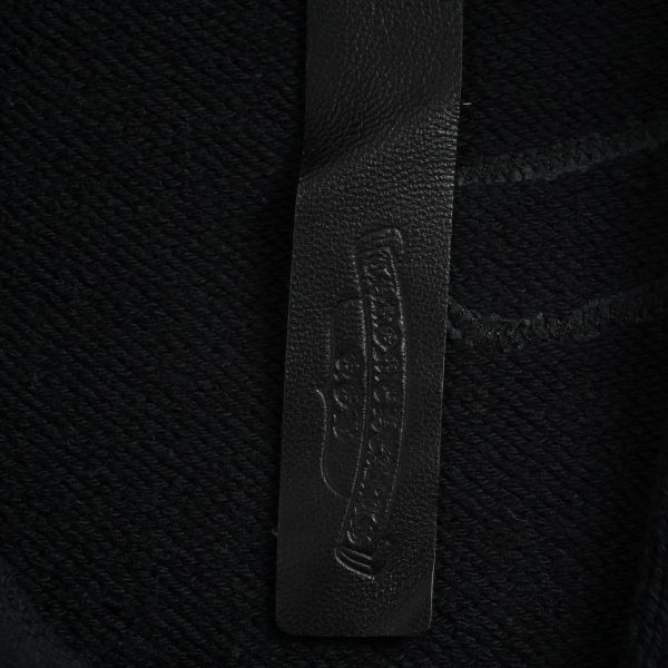 Chrome Hearts Y Not Cemetery Cross Hoodie- Black