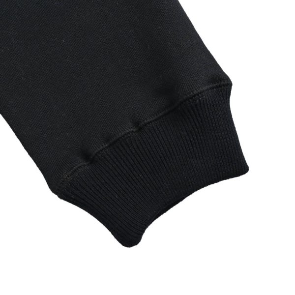 Chrome Hearts Y Not Cemetery Cross Hoodie- Black