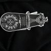 Chrome Hearts Y Not Cemetery Cross Hoodie- Black