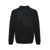 Chrome Hearts Y Not Cemetery Cross Sweatshirt- Black
