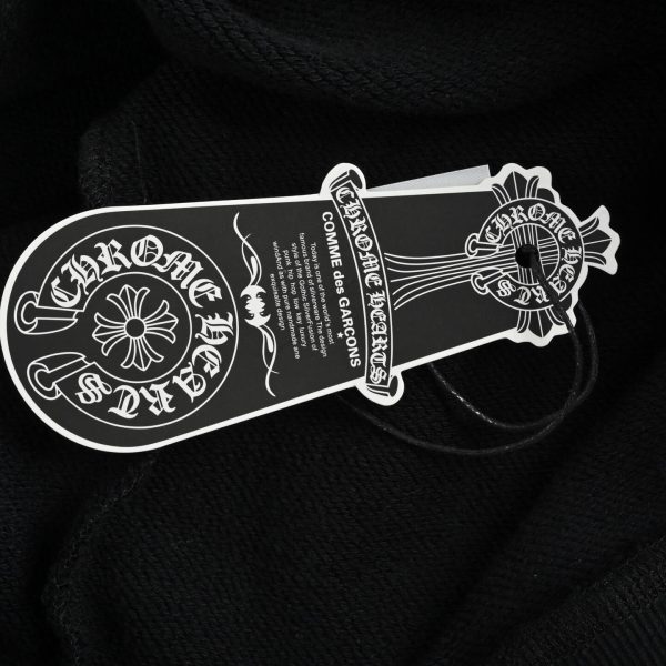 Chrome Hearts Y Not Cemetery Cross Sweatshirt- Black