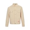 Dior and Hylton Nel Mki Cotton Denim Stripe Jacket- White (12) Dior and Hylton Nel Mki Cotton Denim Stripe Jacket- White
