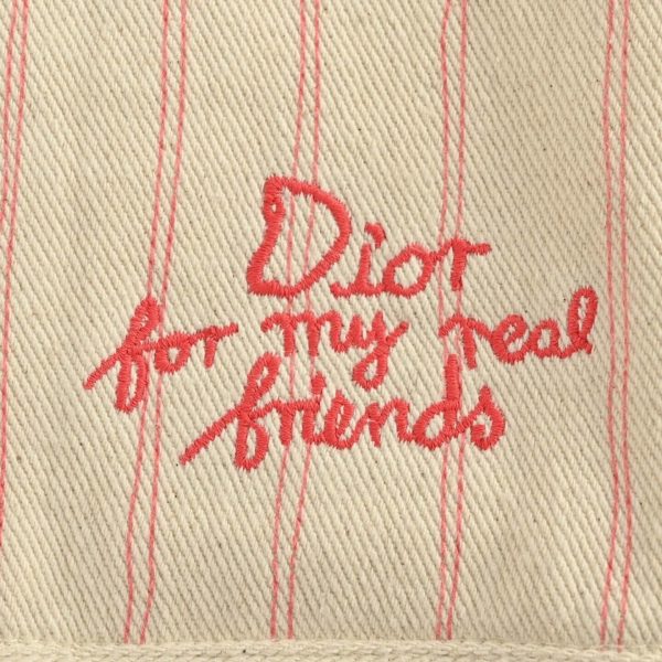 Dior and Hylton Nel Mki Cotton Denim Stripe Jacket- White (6) Dior and Hylton Nel Mki Cotton Denim Stripe Jacket- White