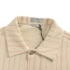 Dior and Hylton Nel Mki Cotton Denim Stripe Jacket- White (8) Dior and Hylton Nel Mki Cotton Denim Stripe Jacket- White