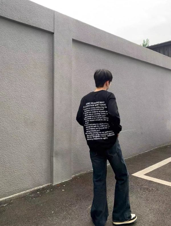 Enfants Riches Déprimés (ERD) Long-sleeved T-shirt- Black