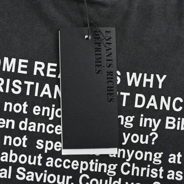 Enfants Riches Déprimés (ERD) Long-sleeved T-shirt- Black